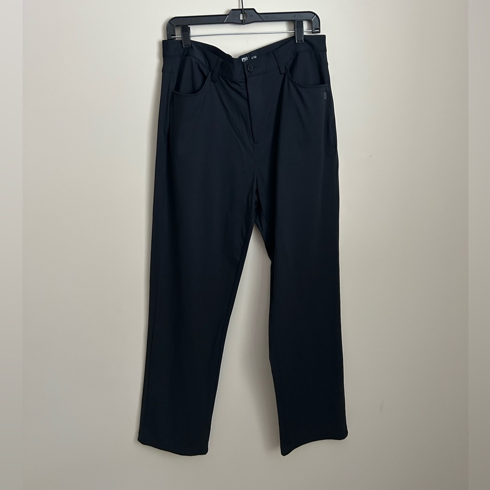 Graham Luxe All Time Golf Pants Black Size 36x30